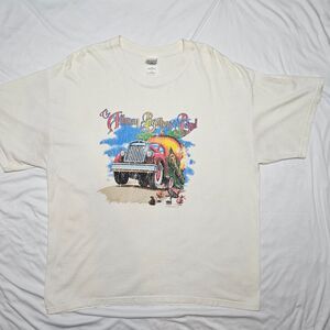 The Allman Brothers Band T-Shirt Size L White 100% Cotton Made in USA Music